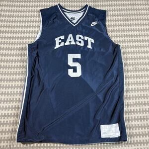 Vintage Nike Supreme Baller For Life Reversible East Basketball Jersey #5 Sz M